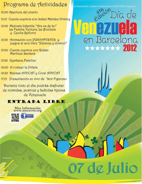 07/07/2012 – Día de Venezuela en Barcelona